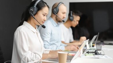 quick business support number